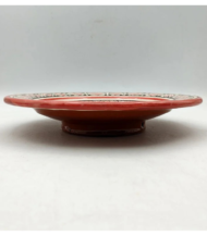 Moroccan Ceramic Plate, Hand-Painted Geometric Design, 22.5 cm - Image 2
