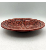 Moroccan Ceramic Plate, Intricate Hand-Painted Design, 22.5 cm - Image 3