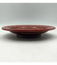 Moroccan Ceramic Plate, Intricate Hand-Painted Design, 22.5 cm - Image 2