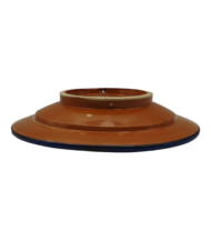 Moroccan Ceramic Plate, Hand-Painted Floral Design, 22.5 cm - Image 3