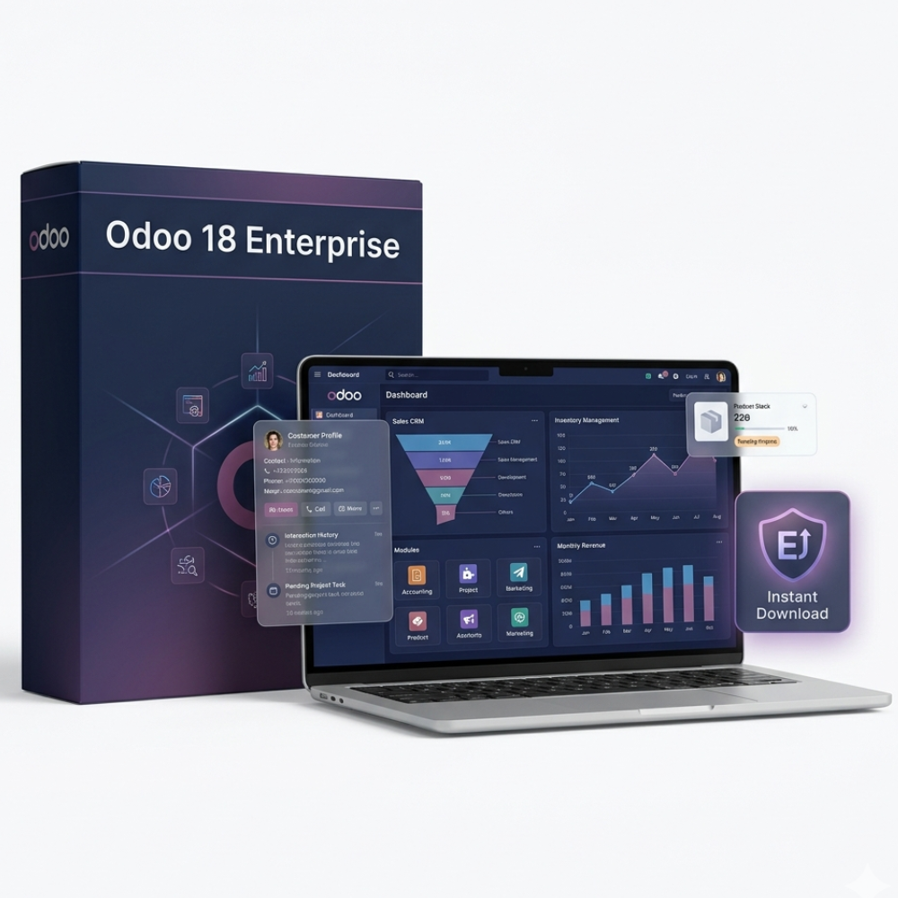 Odoo 18 Enterprise Dashboard